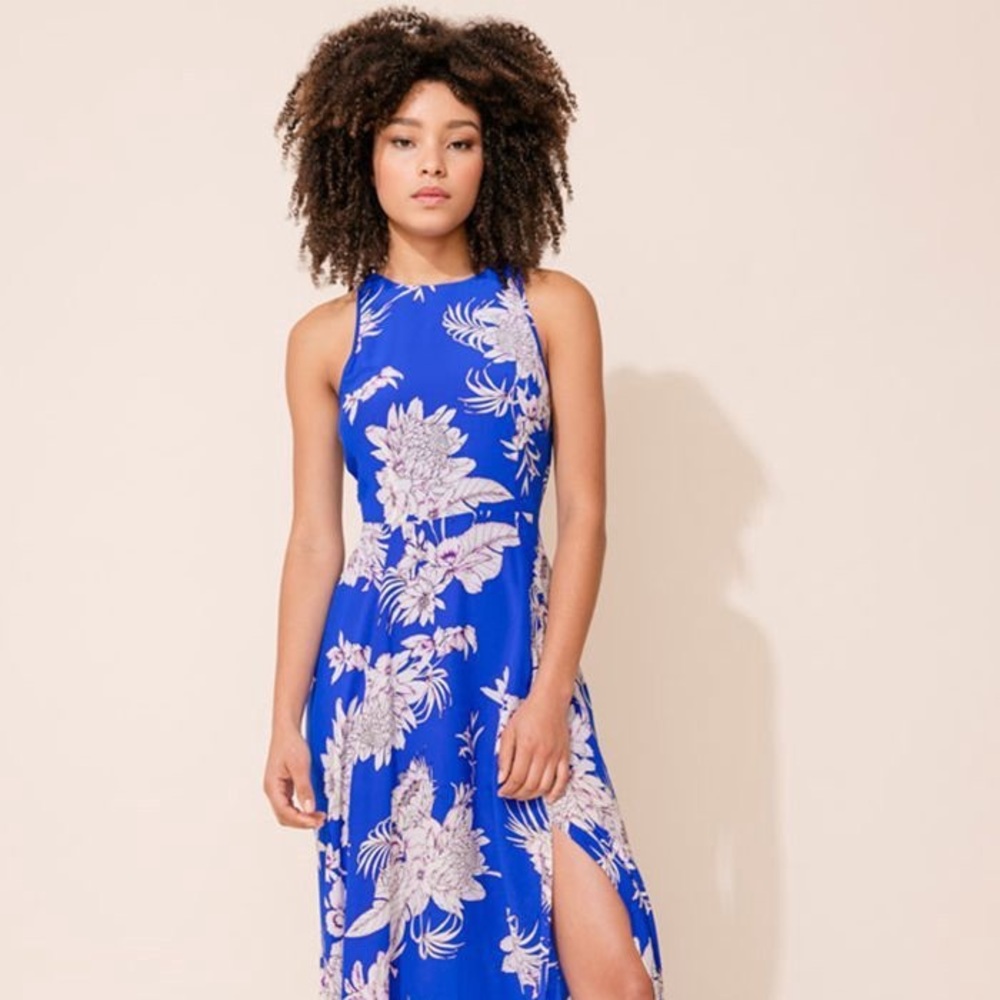 Yumi Kim Dream Silk Maxi Dress - Royal Blue